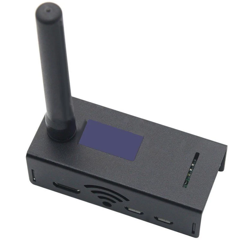 Jumbospot MMDVM Hotspot поддержка P25 DMR YSF + для Raspberry Pi OLED антенна черный чехол TF карта 16 Гб