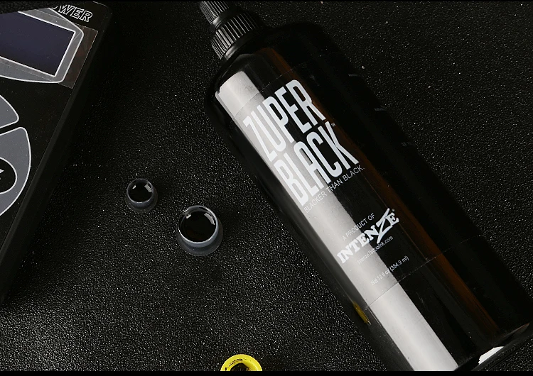 Набор чернил для татуировок Zuper черные чернила 12 унций | Красота и здоровье