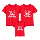 Рождественская семейная футболка с Санта-Клаусом, подходящая ко мне одежда для мамы, дочери, сына, девочек, мальчиков