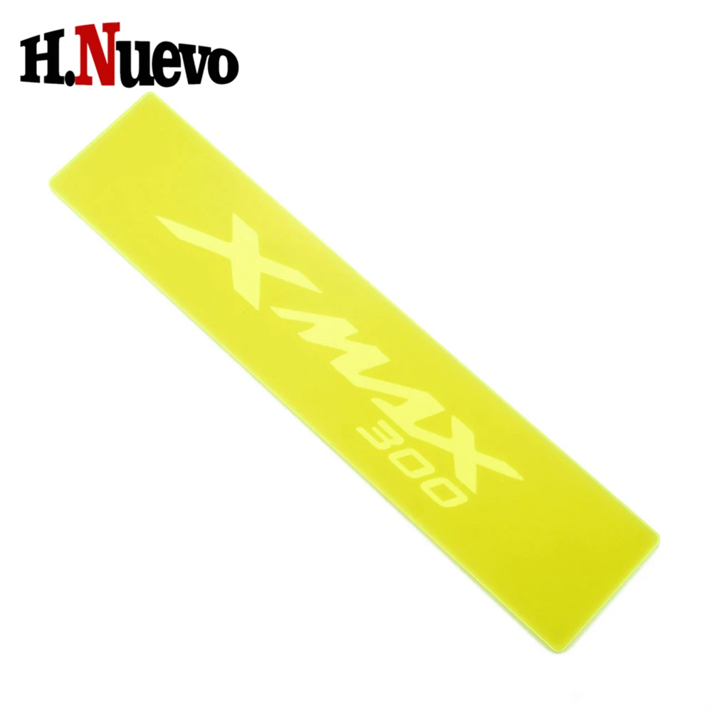 Fluorescent-Yellow Для YAMAHA XMAX 300 аксессуары X-MAX x max 300 XMAX300 мотоциклетный отсек багажный отсек изолирующая пластина - Цвет: Fluorescent-Yellow