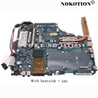 Nokotion K000055770 K000055760 материнская плата для ноутбука Toshiba Satellite A200 A205 ISKAA LA-3481P intel 965GM DDR2
