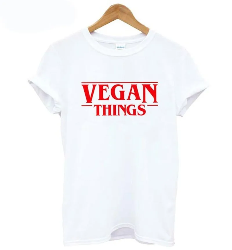 

Vegan Things Letter Print T Shirt Women Short Sleeve O Neck Loose Tshirt Summer Women Tee Shirt Tops Camisetas Mujer