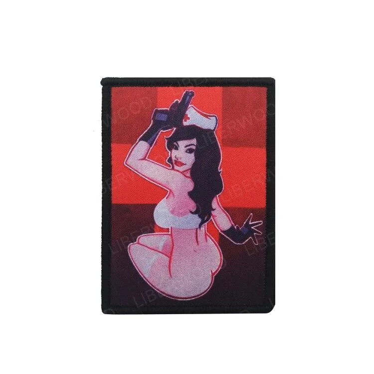 Военная Униформа забавная пинап с изображением девушке в стиле пин ап Мораль