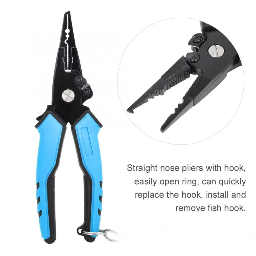 

Aluminium Alloy Fishing Pliers For Fishing Line Barrel Sleeves Fishing Cutter Scissors Fishing Tackle For Grip Hooks Split Plier