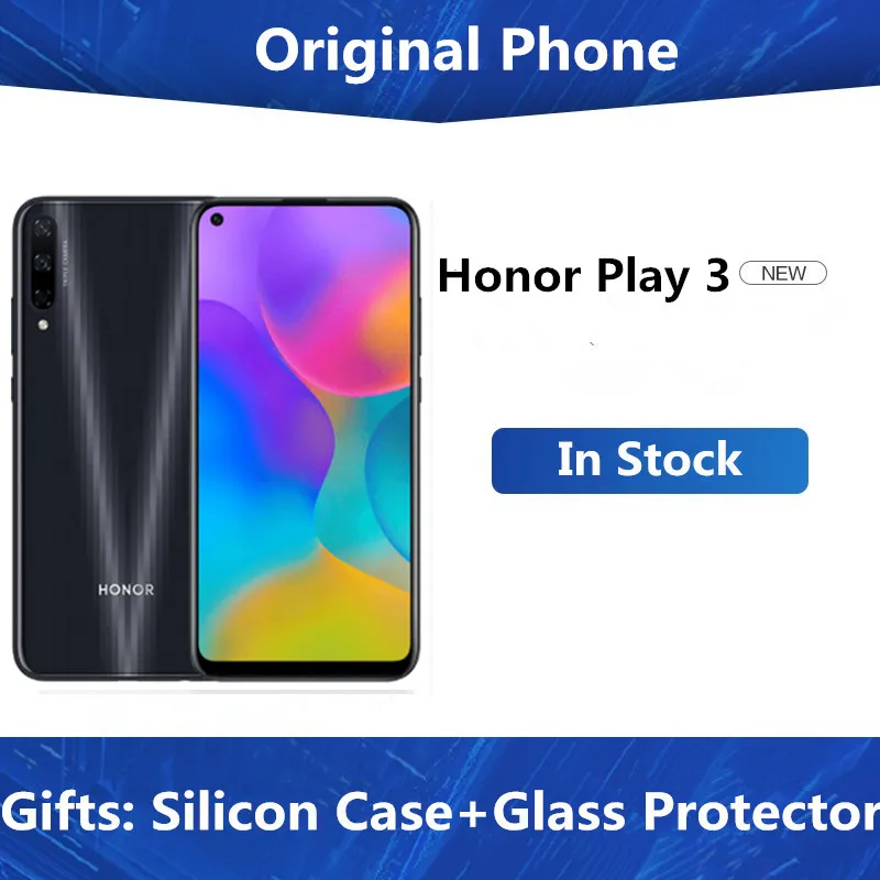 Оригинальный Honor Play 3 4G LTE телефон с восьмиядерным процессором Kirin 710F на базе Android 9 0