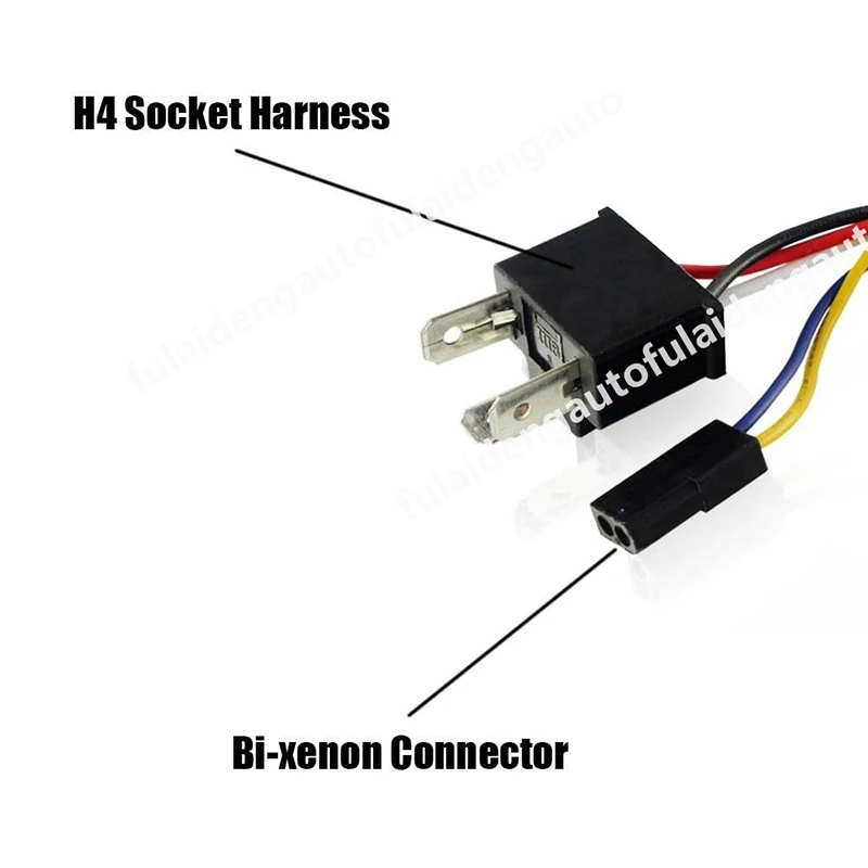 2шт легкое реле жгута для H4 9003 Hi/Lo Bi Xenon HID лампы проводки контроллеры|Проволока| |