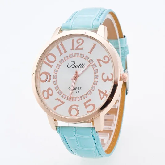 

Women's Quartz Watch Simple Fashion Print Strap Large Digital Dial New Fashion Lady Stainless Steel Mesh Quartz Watch Clock