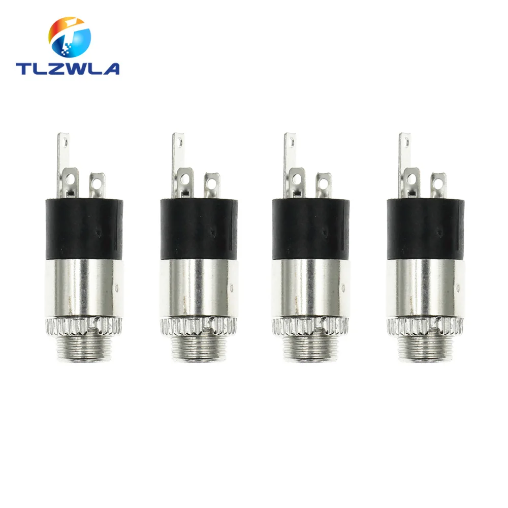 100PCS PJ392 3.5mm Stereo Female Sockect Jack With Screw 3.5 Audio Headphone Connector PJ-392 | Обустройство дома