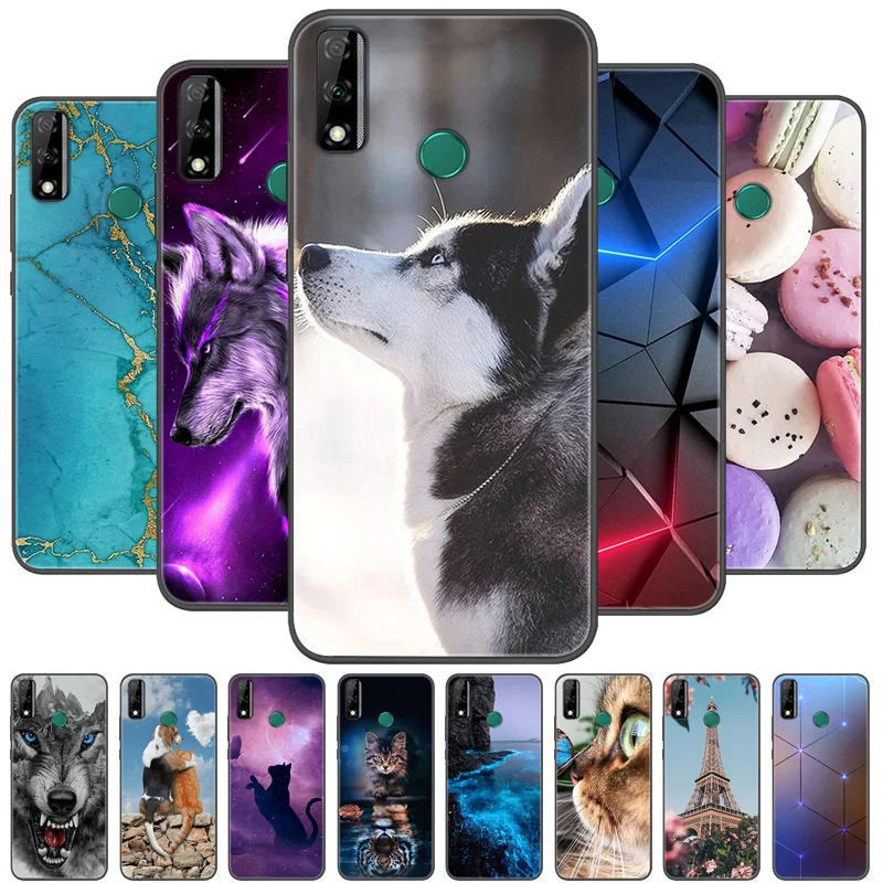 

Case For Huawei Y8s Case Shockproof Soft silicone TPU Back Cover For Huawei Y8s Phone Cases Y 8S 2020 JKM-LX1 Case Etui Shells