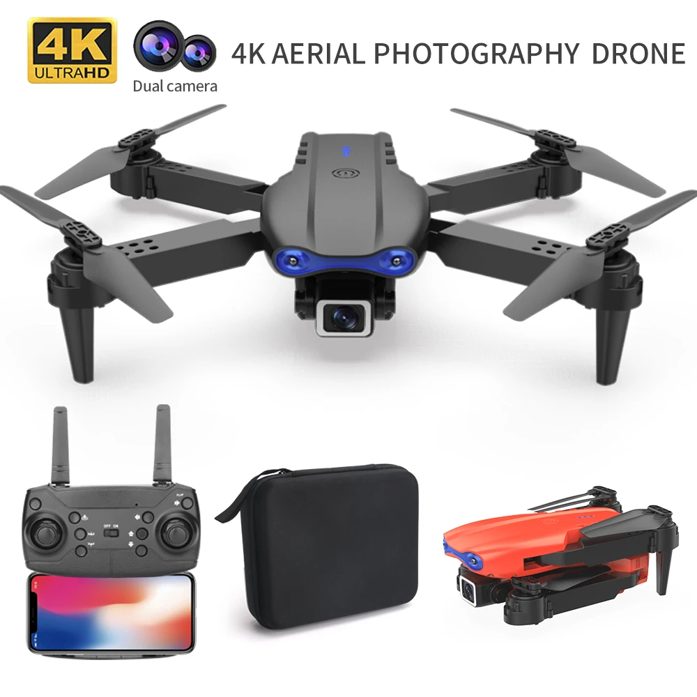 

New K3 drone 4K HD dual camera foldable height keeps drone WiFi FPV 1080p real-time transmission RC Quadcopter toy PK sg906 pro
