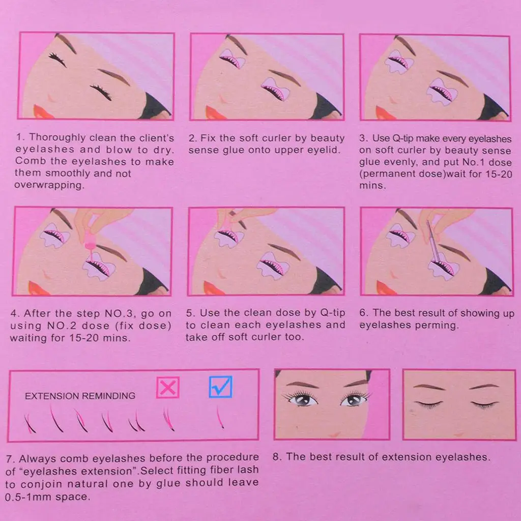 5 пар/компл. силиконовая ресница бигуди щипцы для завивки накладные ресницы щит Pad