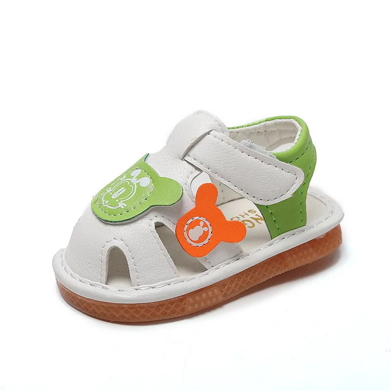 Сандалии Детские с мягкой подошвой для мальчиков и девочек модные пляжные