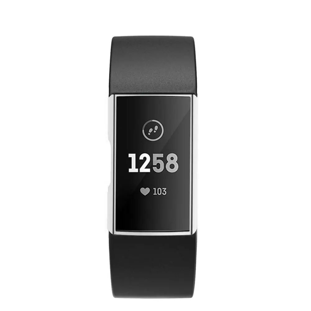 Защитный чехол из ТПУ для умных часов Fitbit Charge 3 с защитой от пыли и царапин |