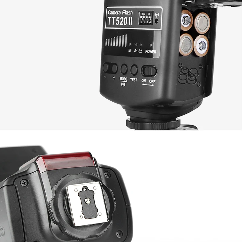 Godox TT520 II камера Вспышка Speedlite с передатчиком триггерный набор универсальная