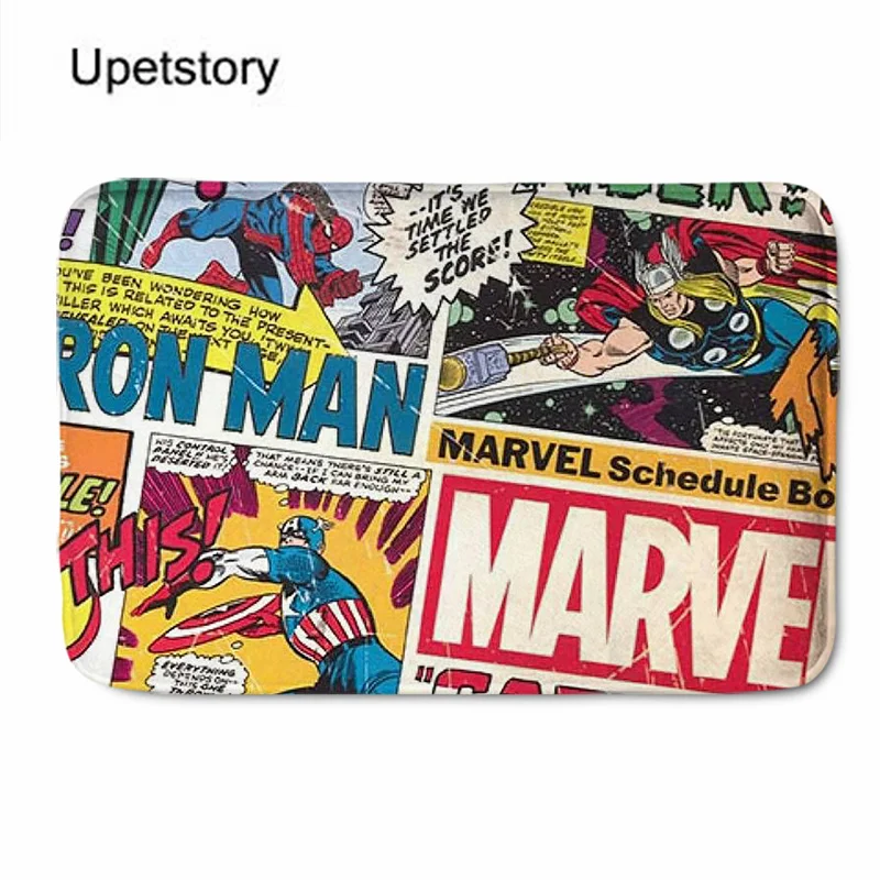 

Противоскользящий дверной коврик Upetstory для гостиной, настенная пленка, коврики для комнаты, кухни, напольный декор, мягкий коврик для ванной...