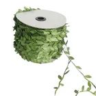 Искусственные виноградные лозы, гирлянда из листьев, сделай сам, греческие дикие джунгли, декоративная растительная зелень для будущей матери, дома, свадьбы, вечеринки, венки, 5 м