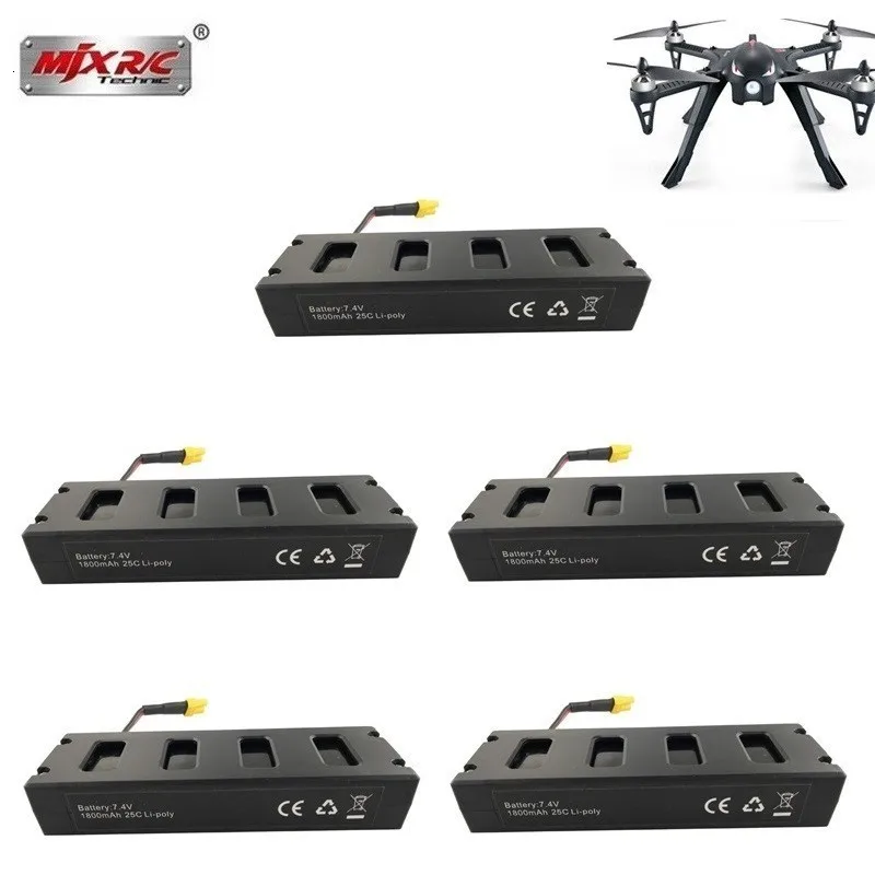 Оригинальный Аккумулятор 7 4 В 1800 мАч для MJX R/C Bugs 3 / B3 Li po аккумулятор RC