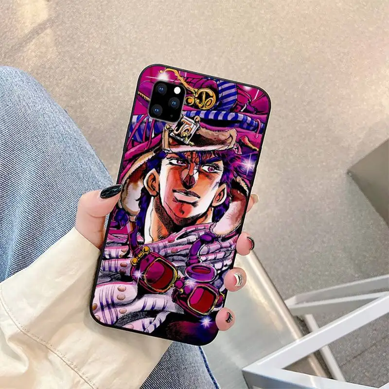 

JoJo's Bizarre Adventure JoJo Phone Case for iphone 6s 7 8 plus xr xs 11 12pro max mini Silicone Fundas Coque