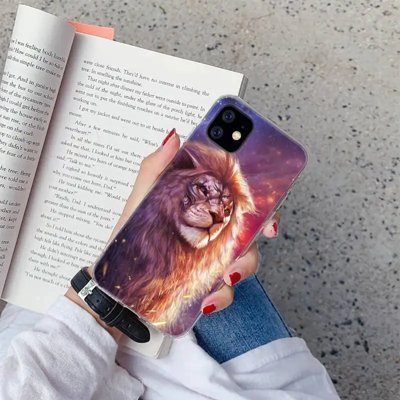 

Ferocious tiger lion Phone Case For iphone 12 5 5s 5c se 6 6s 7 8 plus x xs xr 11 pro max mini