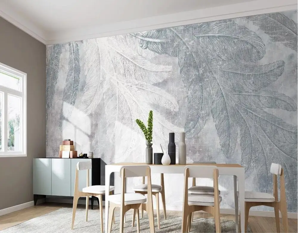 Пользовательские 3D фото обои росписи Скандинавский современный минималистичный