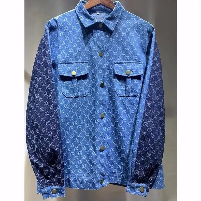 

High quality co branded Laohua manyin spring and autumn long sleeve jacket