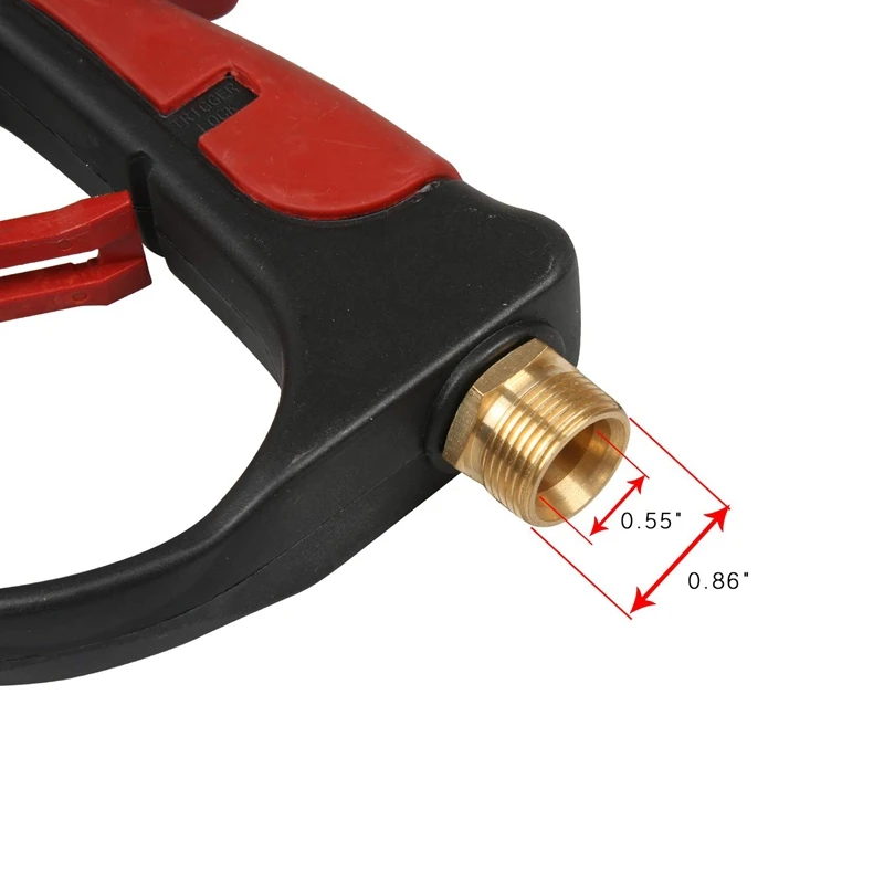 

High Pressure Washer Power Spray-Gun 4000Psi With 19 Inch Extension Replacement Wand Lance,5 Quick Connect Nozzles For Honda Exc