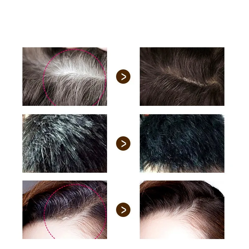 Одноразовая краска для волос мгновенное покрытие седых корней кремовая палочка