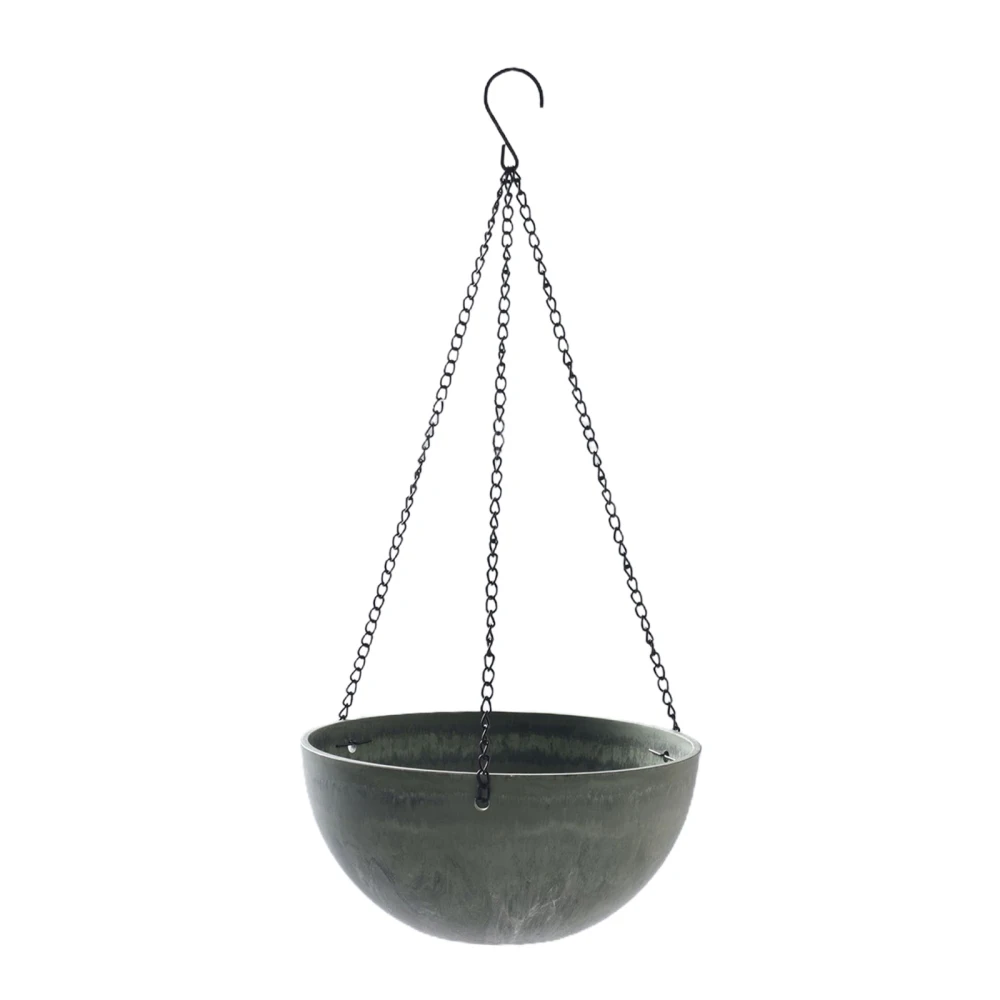 

Европейский мраморный декоративный цветочный горшок, композитная Смола 12x25 см, садовые инструменты, толстая и простая подвесная корзина с п...