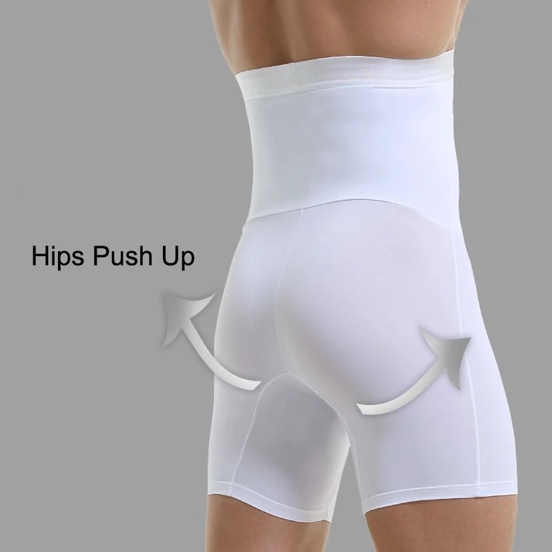 Шорты мужские для бодибилдинга с завышенной талией и эффектом пуш ап|Шорты