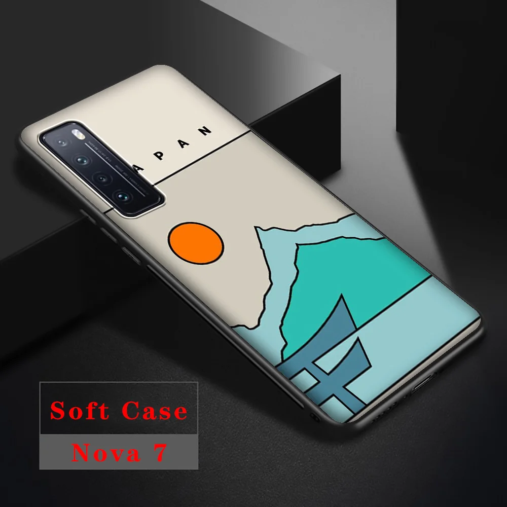 Цветной чехол Lavaza с геометрическим рисунком для Huawei P8 P9 P10 P20 P30 Y6 Y7 Y9 Lite Pro P Smart Nova 2i