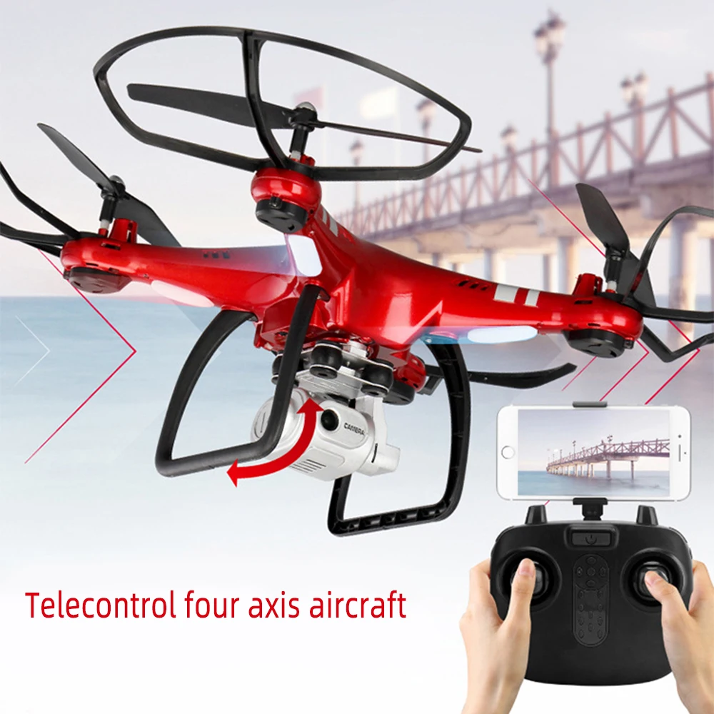 1080P камера дроны Трансмиссия RC Квадрокоптер Wifi FPV 20 25 мин Время полета WiFi Дрон с