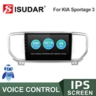 Авторадио ISUDAR V57S Android для KIASportage 3 4 2016-2018 автомобильный мультимедийный плеер стерео система Голосовое управление DVR IPS No 2 Din