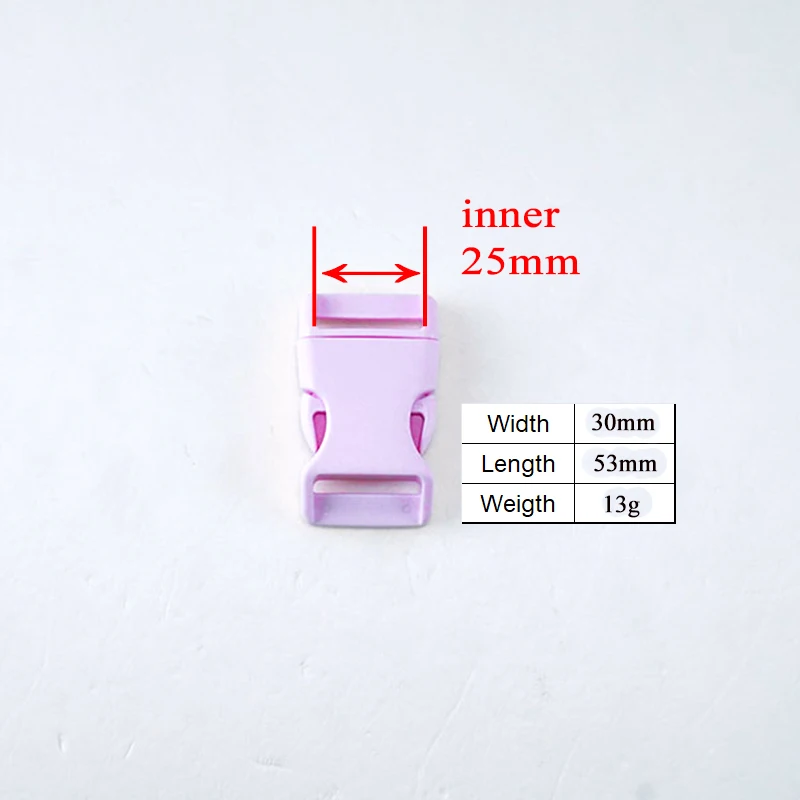 10 шт./компл. (пластиковая пряжка + Тройная крышка квадратный держатель D-образное