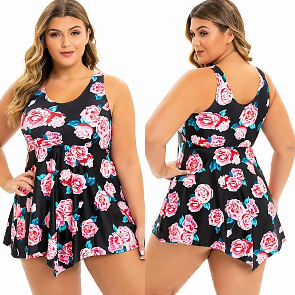 Женский раздельный купальник SAGACE купальный костюм размера плюс для полных