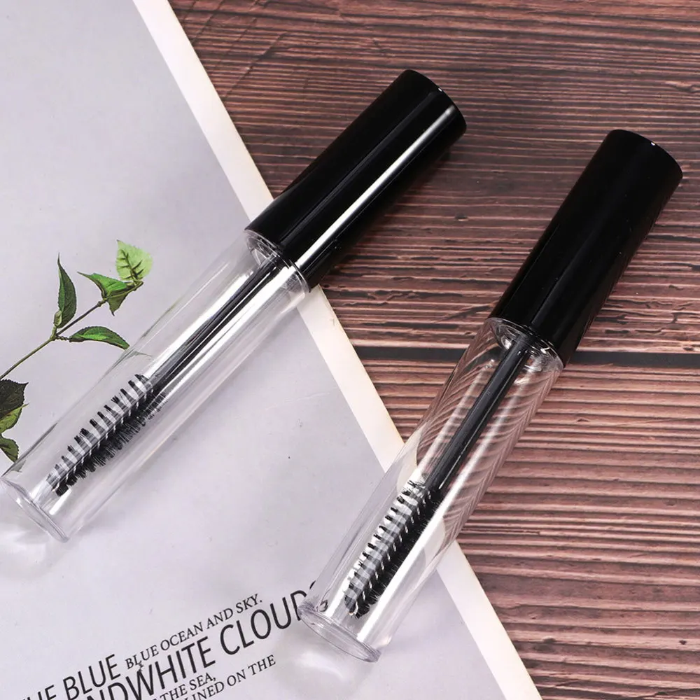 

16pcs 10ml Eyelash Cream Containers Empty Mascara Tubes with Rubber Inserts
