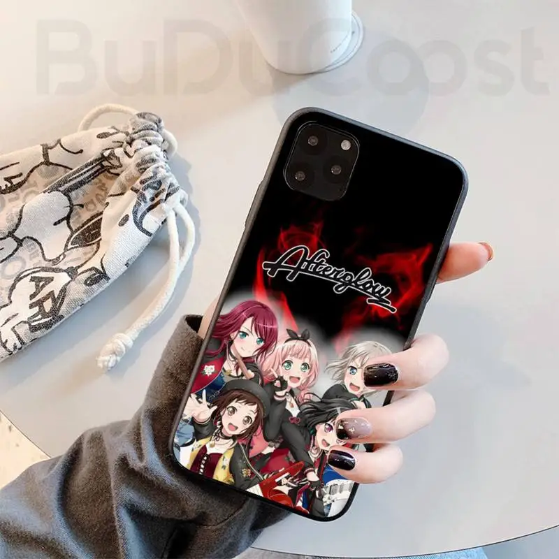 afterglow bling cute phone case for iphone 11 pro 11 pro max x xr xs max 7 8 plus 6s plus 5s 2020 se cover free global shipping