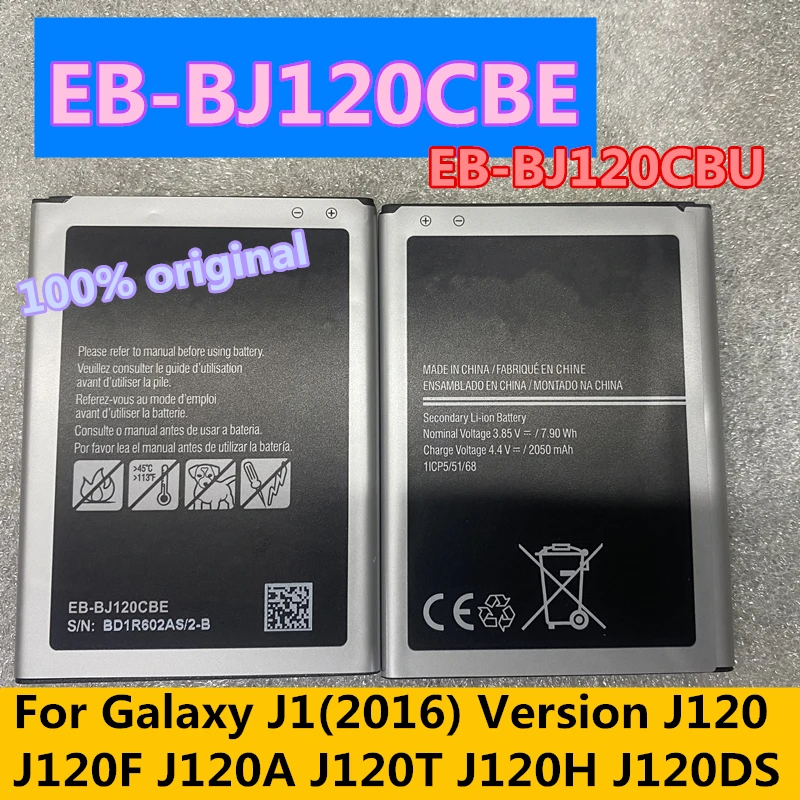 New Original EB-BJ120CBU EB-BJ120CBE for Samsung Galaxy J1(2016) Version J120 J120F J120A J120T J120H J120DS Cell Phone Battery