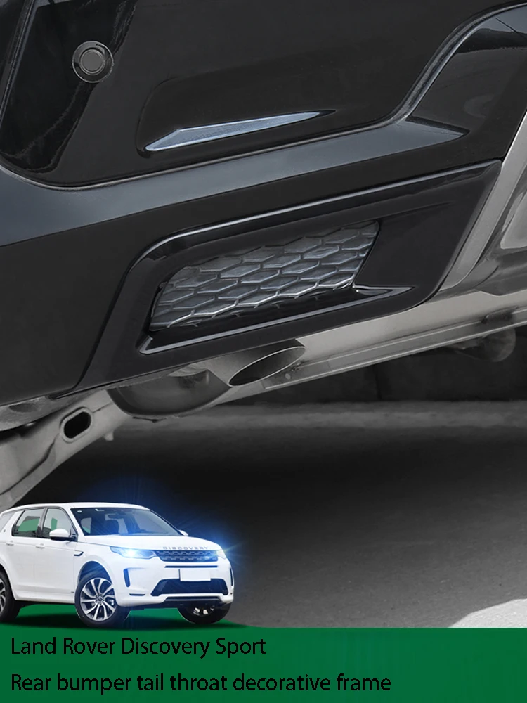 

FOR 2020 Land Rover Discovery Sport Tail Throat Decoration Frame Rear Bumper Side Tail Throat Frame Tail Throat Decoration
