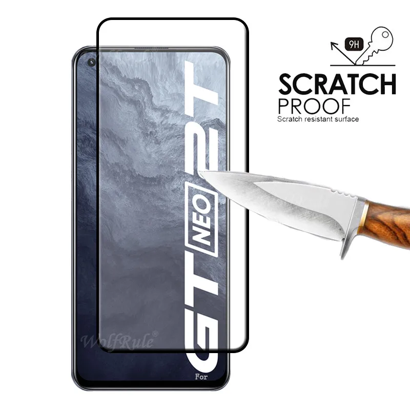 4 in 1 for oppo realme gt neo 2t glass for realme gt neo 2t tempered glass full screen protector for realme gt neo 2t lens glass free global shipping
