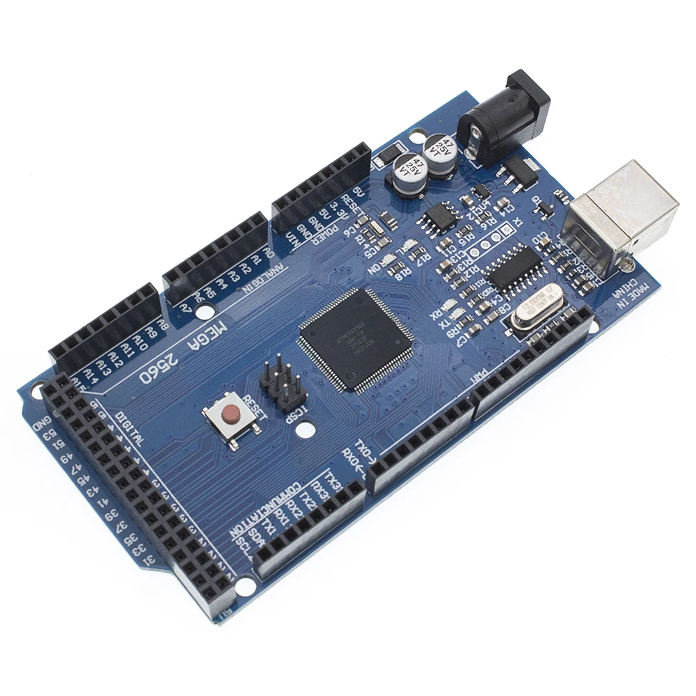 МЕГА 2560 R3 ATmega2560-16AU плата+ USB кабель совместим с МЕГА 2560(5 плата+ 5 USB кабель