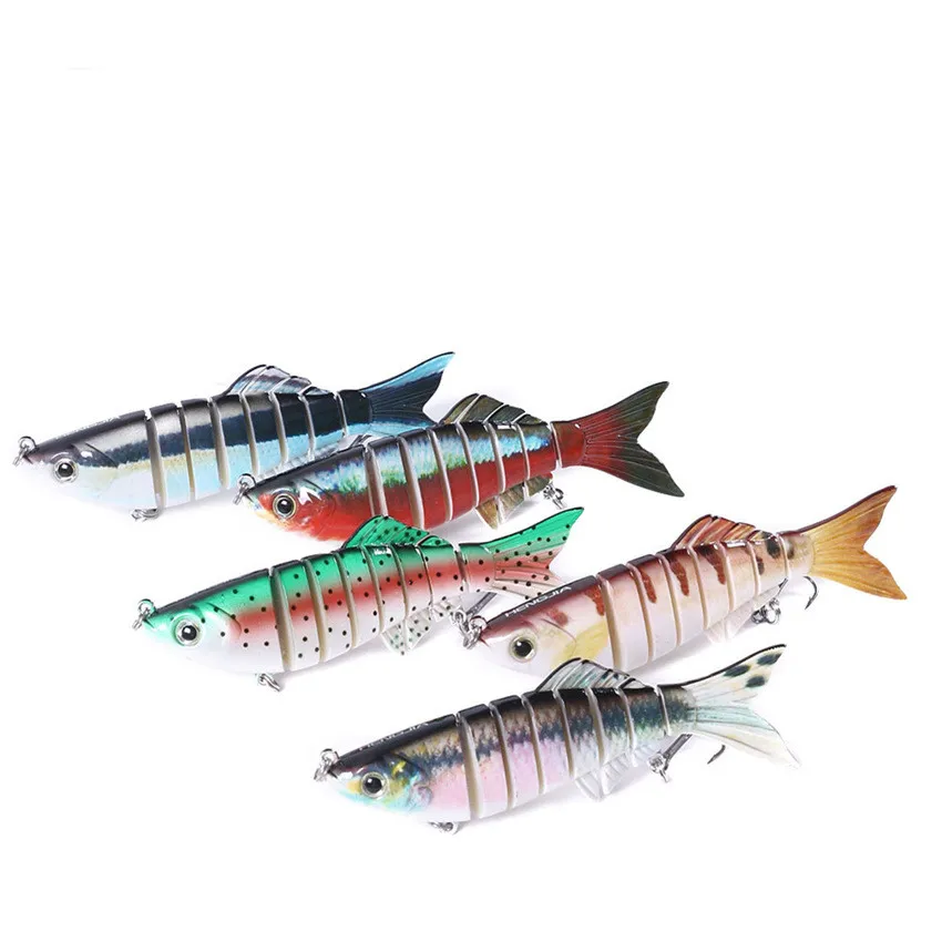 

1 шт. жесткая Приманка 11 см 22,5 г реалистичный кренкбейт воблер 8 сегментов раковина свимбейт искусственная рыболовная приманка рыболовные а...