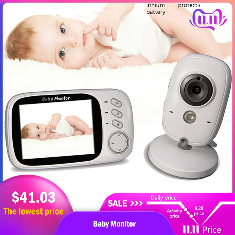 VB603 3 2 дюймов Цвет ЖК дисплей Экран дисплея Автоматическая Ночное видение