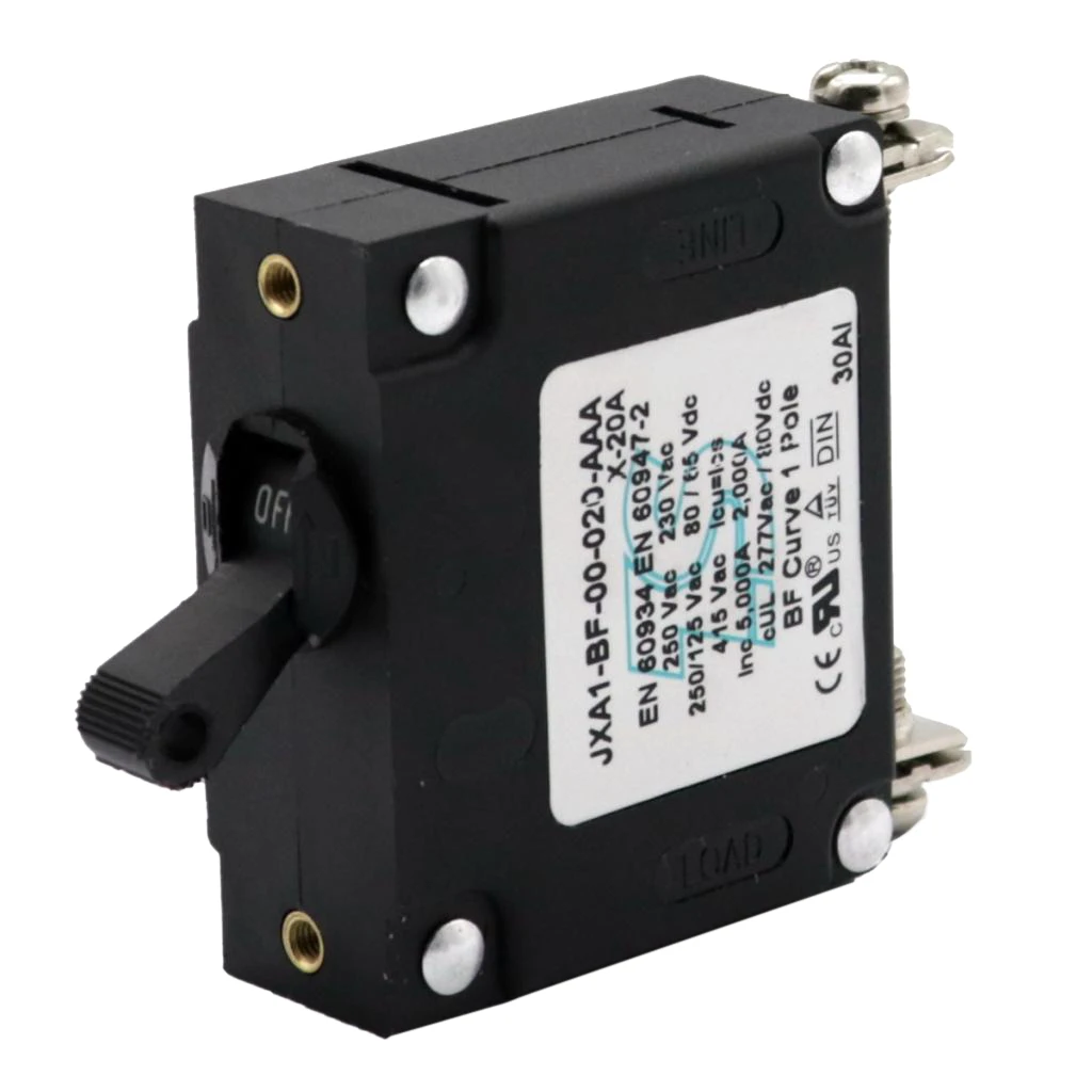 

Hydraulic Single Pole Circuit Breaker 15A for Autoboot 125VAC 65VDC