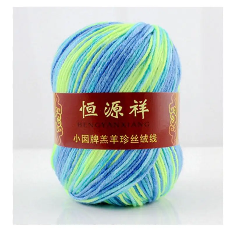 300 г 6 шт./шарики Высококачественная кашемировая вязальная Пряжа Вязание крючком