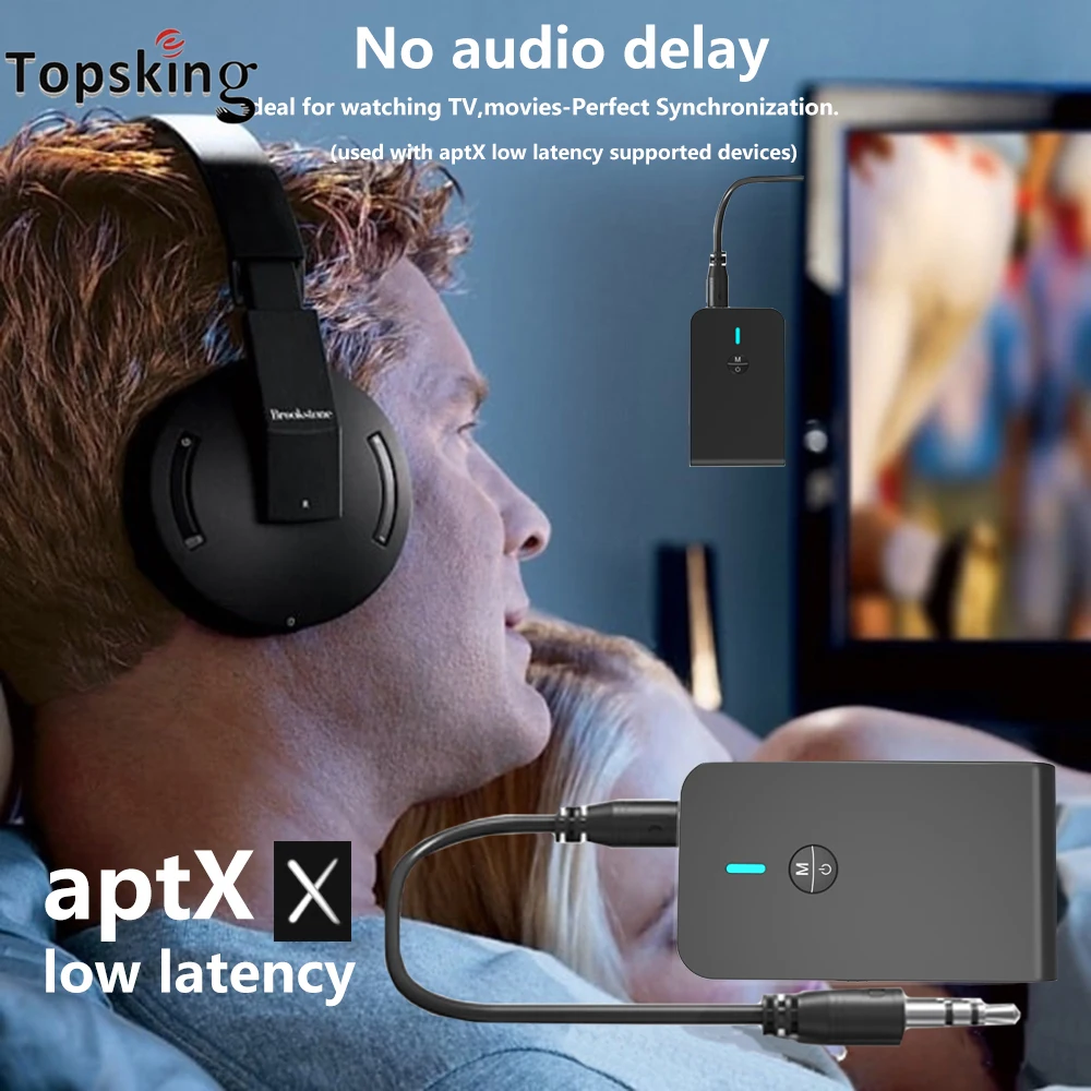 Bluetooth 5 0 приемник-передатчик 2 в 1 3 мм AUX разъем музыкальный стерео bluetooth-ключ
