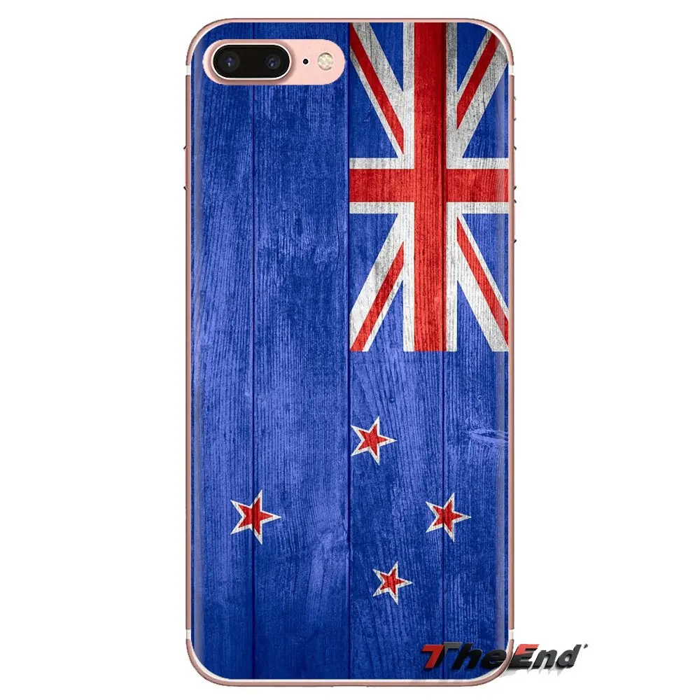 Силиконовый Корпус чехол новый национальный флаг Новой Зеландии баннер для Samsung