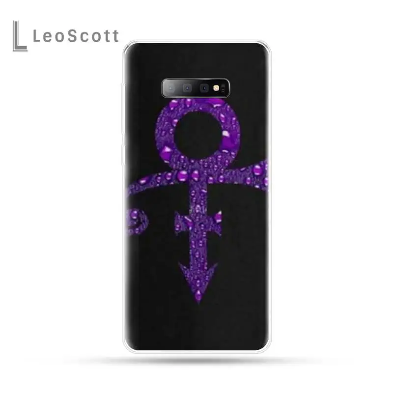 Мягкий силиконовый черный чехол для телефона Prince Rogers Nelson Actor singer Samsung Galaxy S5 S6 S7 S8 S9