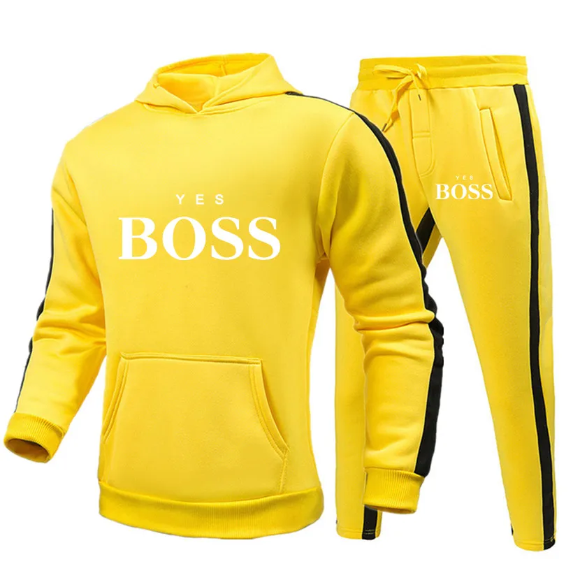 

Autumn Winter Hot Brand Two Pieces Sets Thick Hoodies Tracksuit Men/Women Sportswear Gyms Fitness Training Hoodies Sweatshirts