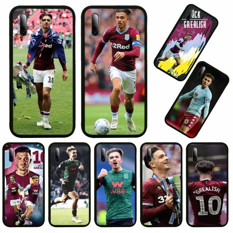 

Jack Grealish Phone Case For Huawei Honor View V 5 7 8 9 10 20 30 X S Play Lite Pro Cover