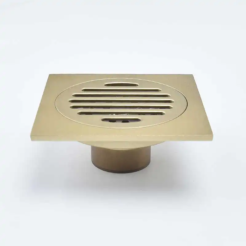 Напольный дренаж для квадратной ванной комнаты душевой на пол невидимый